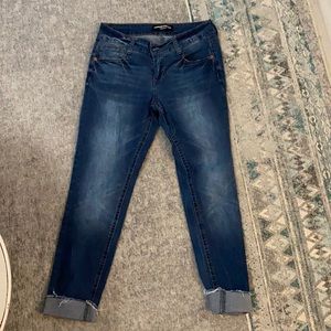 Ankle skinny denim jeans